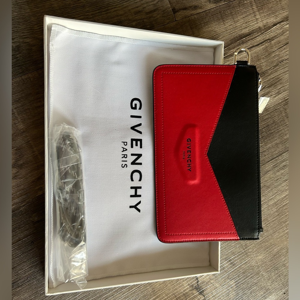 Givenchy envelope card purse